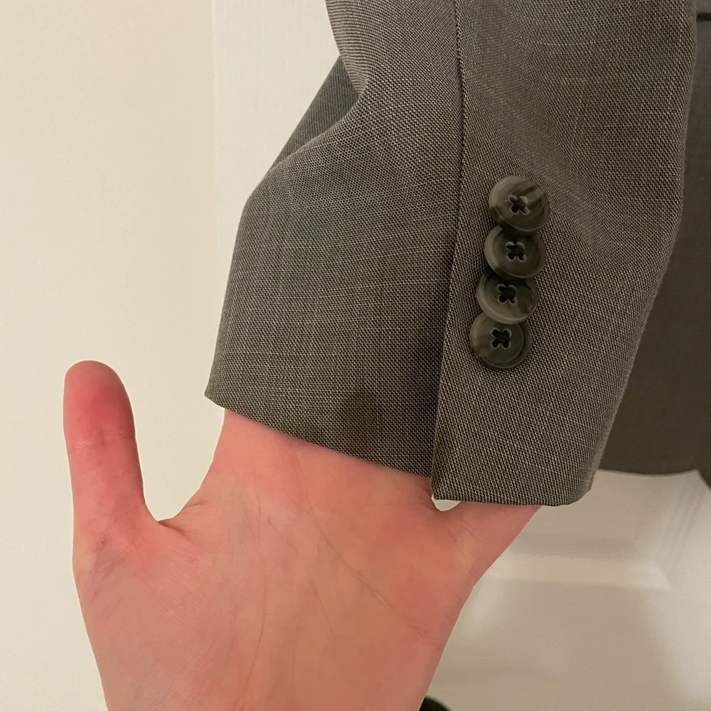 Men's Dark Gray Suit and Pants - Picture 6 of 7